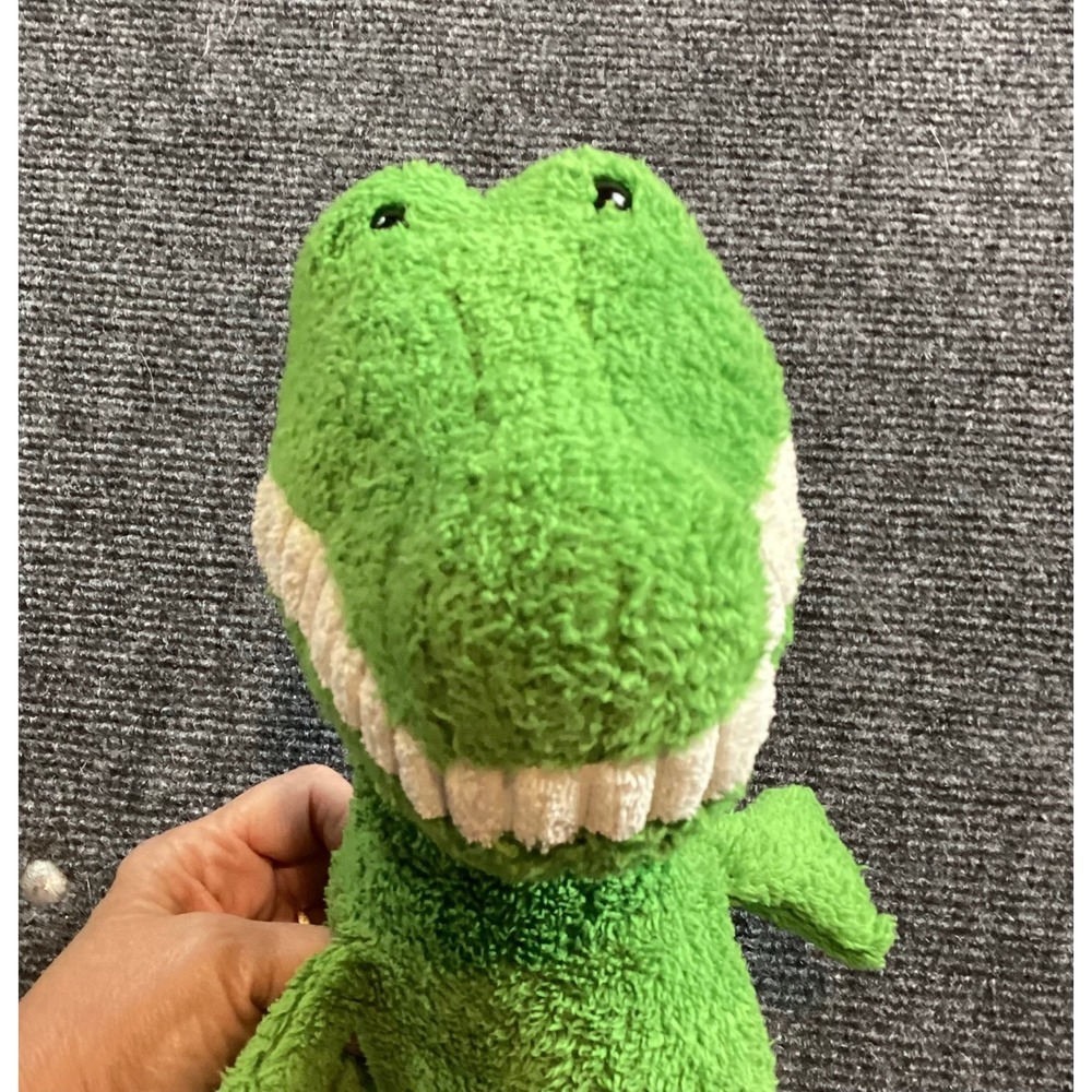 Jellycat London Toothiest T-Rex Green Dinosaur Plush Stuffed Animal 15 inch 2017